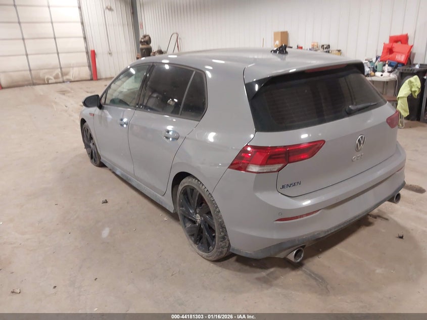 Vin: wvwra7cd1pw185467, lot: 44677294, volkswagen golf gti 2.0t se 20233