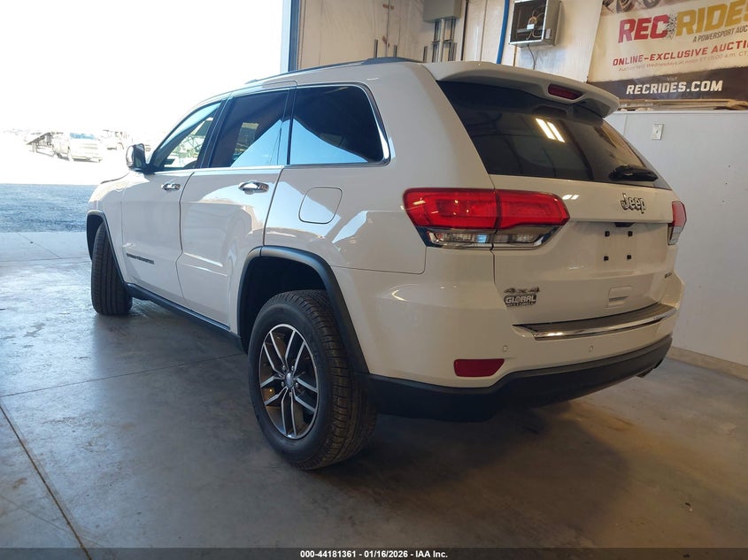 2018 Jeep Grand Cherokee Limited 4X4