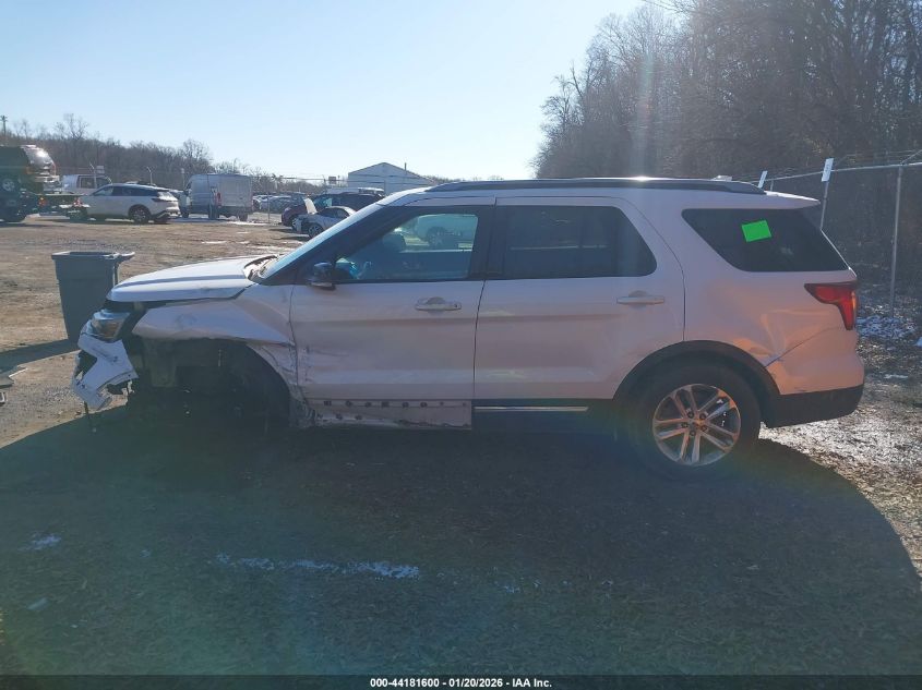 2017 Ford Explorer Xlt VIN: 1FM5K7D85HGD15674 Lot: 44181600