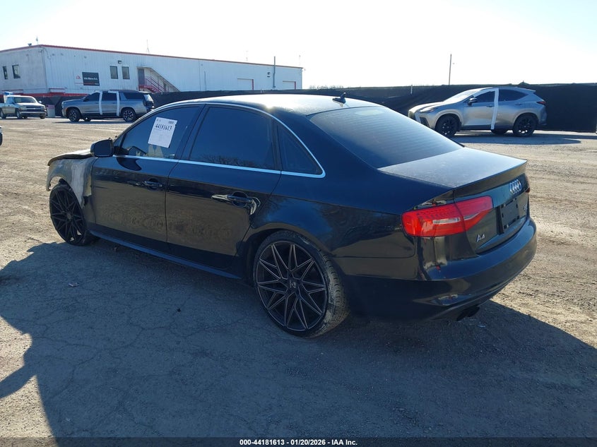 Vin: waubfafl9en015814, lot: 44677604, audi a4 2.0t premium 20143