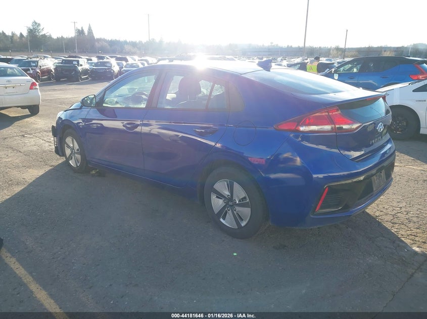 2019 Hyundai Ioniq Hybrid Blue