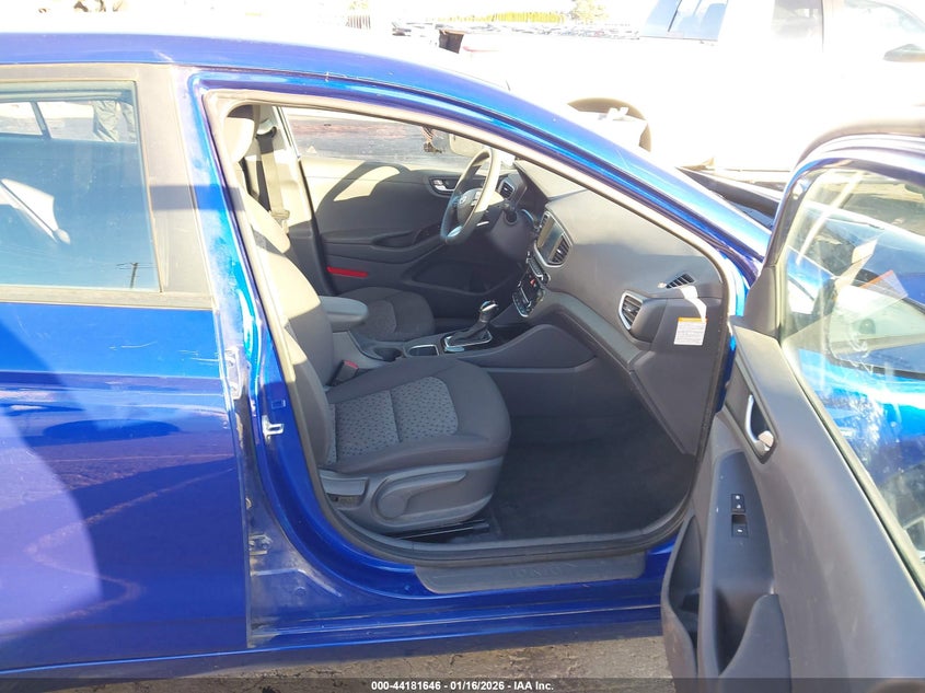 2019 Hyundai Ioniq Hybrid Blue