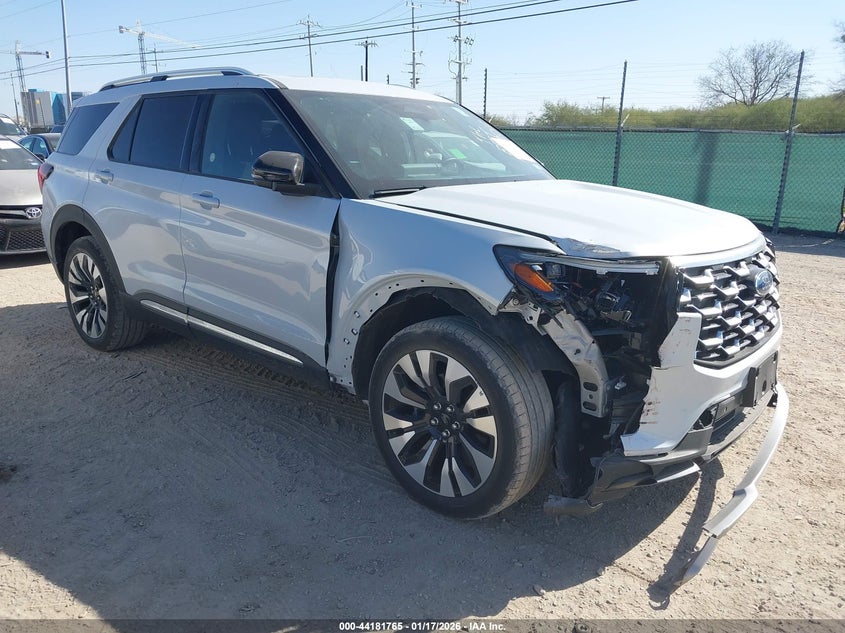 1FMUK8HH9SGB61229 2025 Ford Explorer Platinum auction photo 1