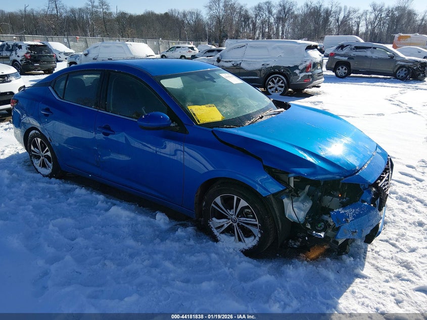 2022 Nissan Sentra Sv Xtronic Cvt