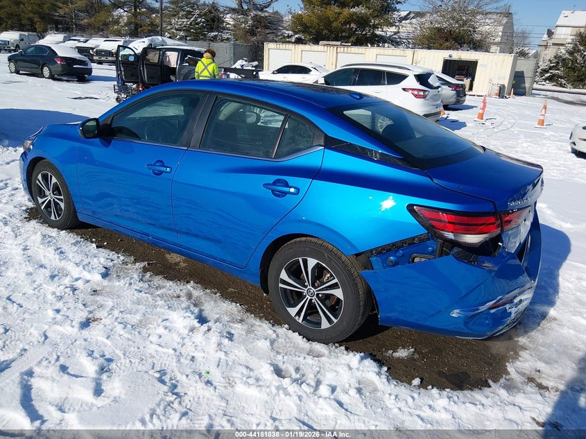 2022 Nissan Sentra Sv Xtronic Cvt