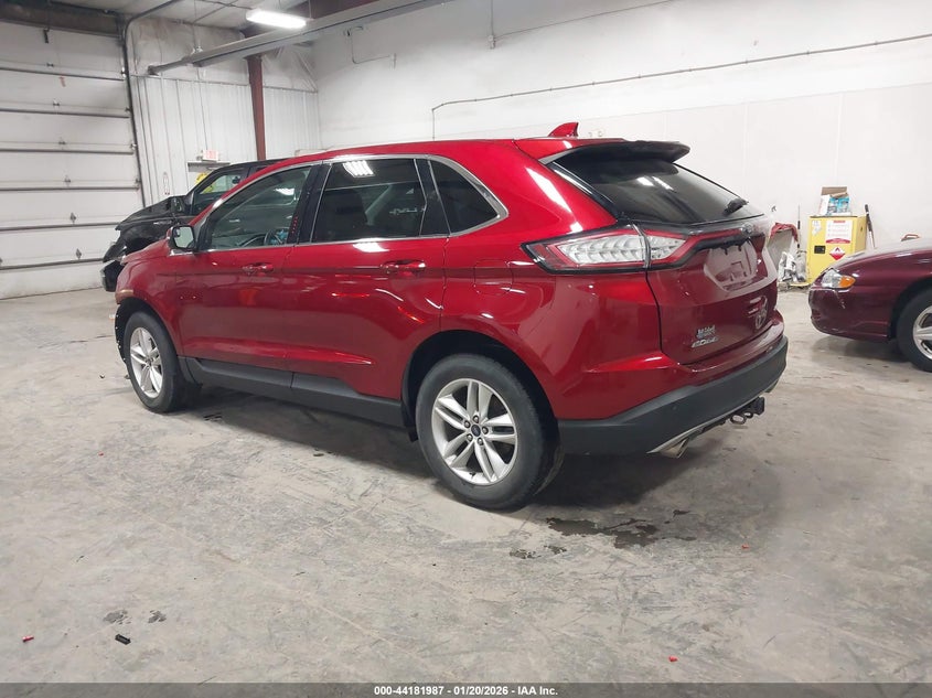 Vin: 2fmpk3j88gbc31117, lot: 44677978, ford edge sel 20163