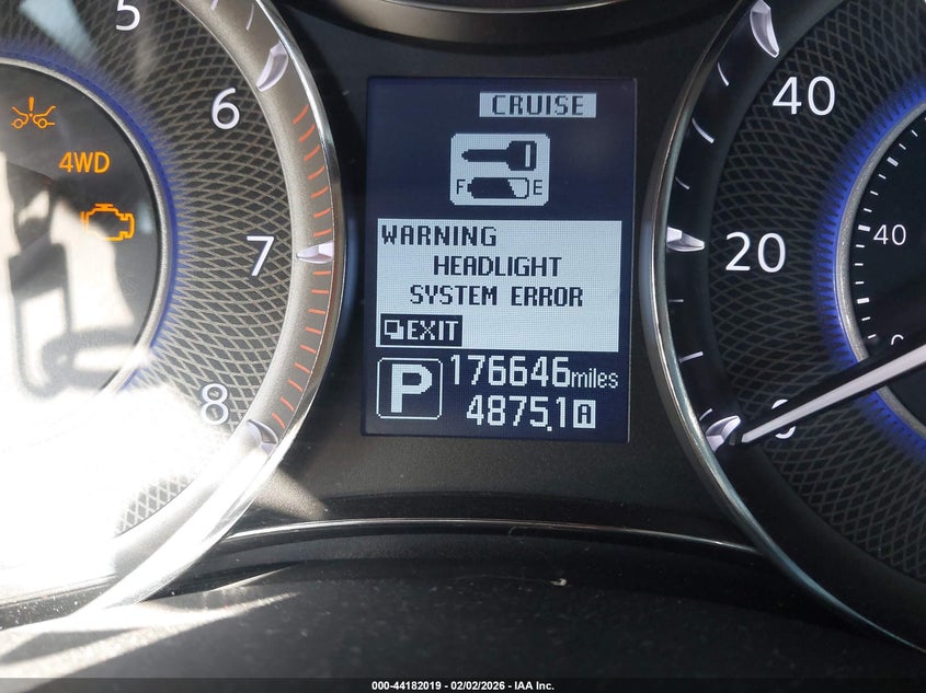 2019 Infiniti Qx80 Limited VIN: JN8AZ2NE1K9227792 Lot: 44182019