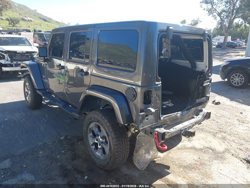 2018 Jeep Wrangler Jk Unlimited Sahara