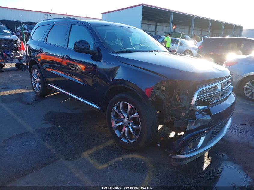 2018 Dodge Durango Sxt Rwd