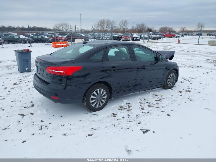 VIN 1FADP3E20JL298967 2018 FORD FOCUS S