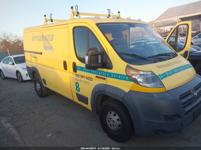 2016 Ram Promaster 1500 Low Roof