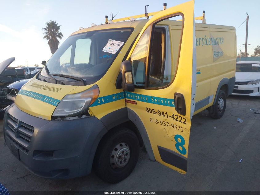 2016 Ram Promaster 1500 Low Roof