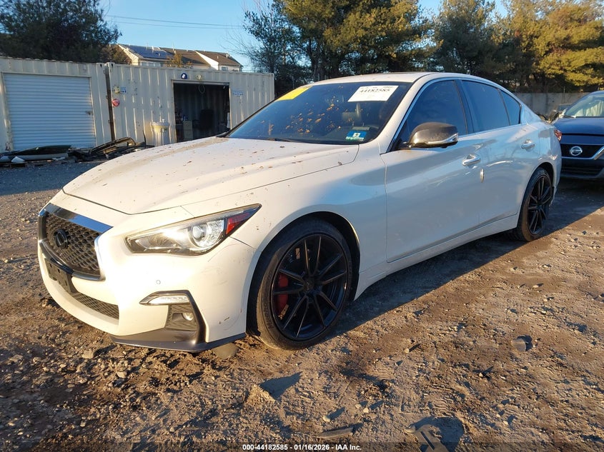 VIN JN1FV7AR8JM480044 2018 INFINITI Q50 3.0T RED SPORT 400