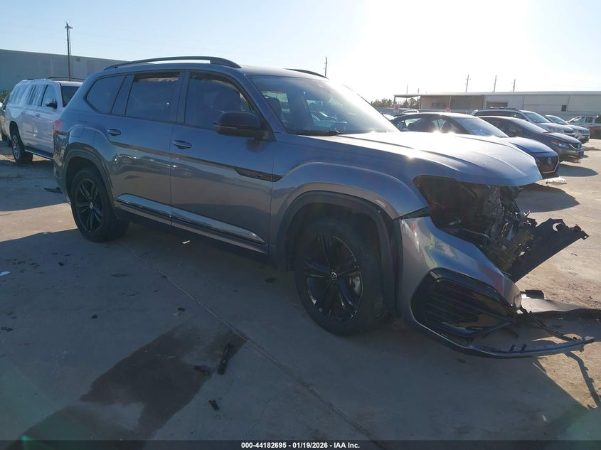 2023 Volkswagen Atlas 3.6L V6 Sel R-Line Black