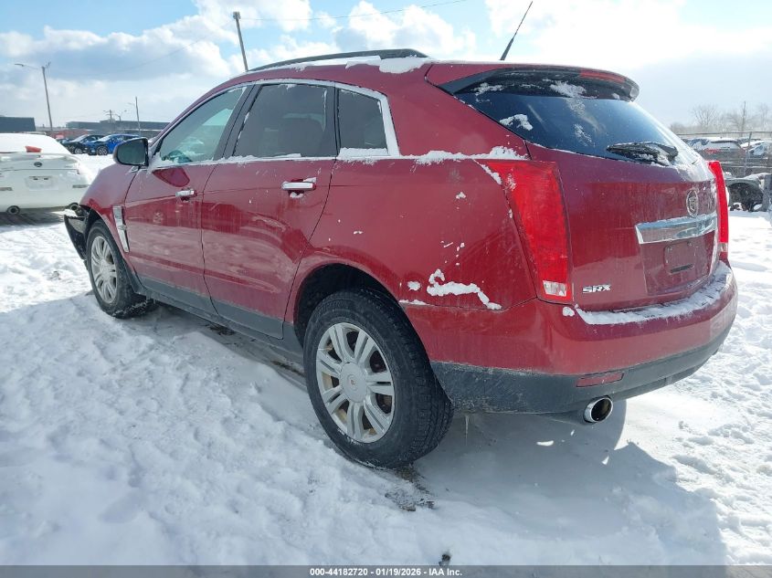 2012 Cadillac Srx Standard