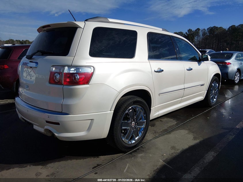 Vin: 1gkkrted5cj102165, lot: 44678730, gmc acadia denali 20124