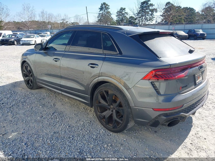 Vin: wu1arbf13rd016482, lot: 44678785, audi rs q8 tfsi quattro tiptronic 20243