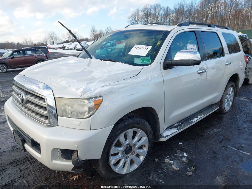 Vin: 5tddy5g15bs045098, lot: 44679023, toyota sequoia platinum 5.7l v8 20112