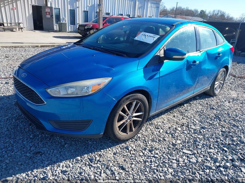 Vin: 1fadp3f22fl370340, lot: 44679041, ford focus se 20152