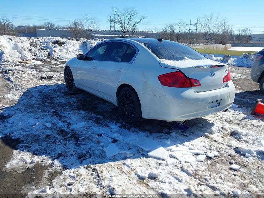 2011 Infiniti G37X