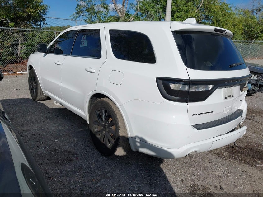 2018 Dodge Durango Gt Rwd