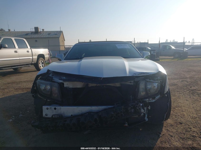 2012 Chevrolet Camaro 3.6 2Lt silver Lot 111044183332 Vin 2G1FC3D31C9204848
