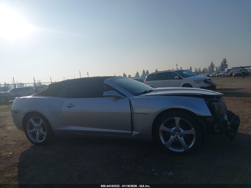 2012 Chevrolet Camaro 3.6 2Lt silver Lot 111044183332 Vin 2G1FC3D31C9204848