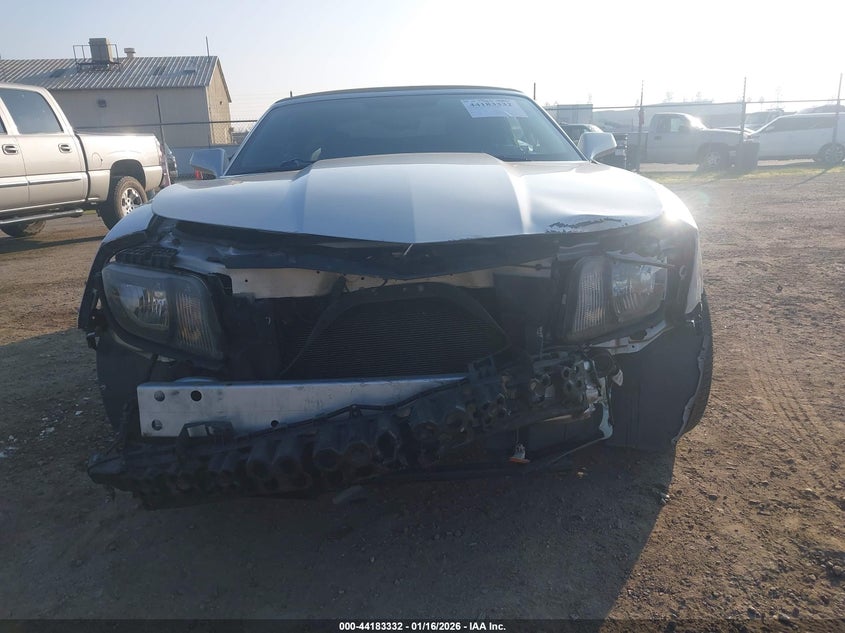 2012 Chevrolet Camaro 3.6 2Lt silver Lot 111044183332 Vin 2G1FC3D31C9204848