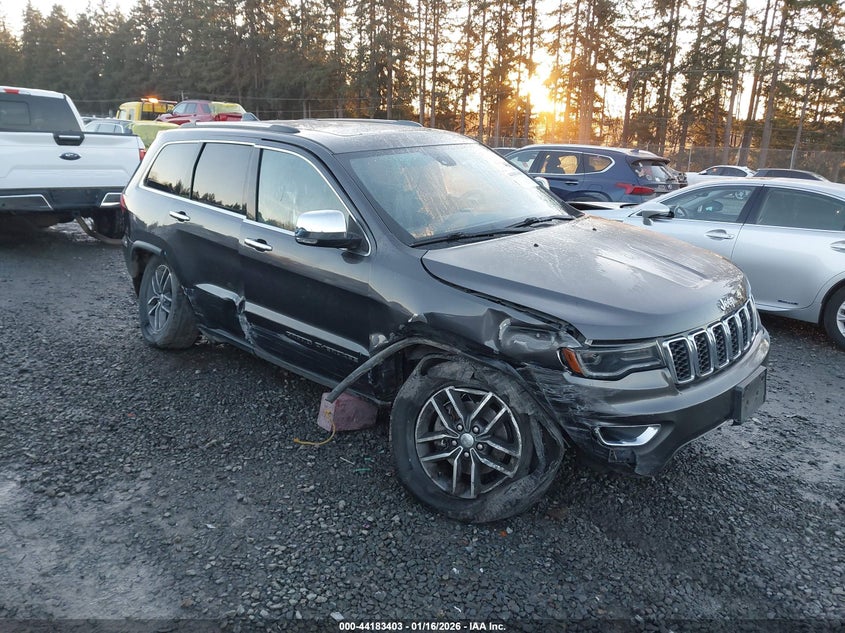 2017 Jeep Grand Cherokee Limited 4X4