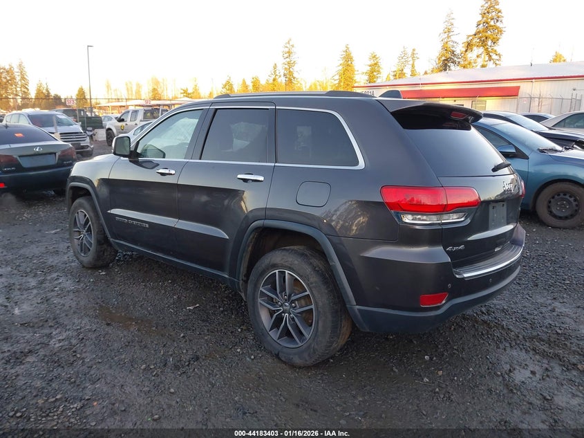2017 Jeep Grand Cherokee Limited 4X4