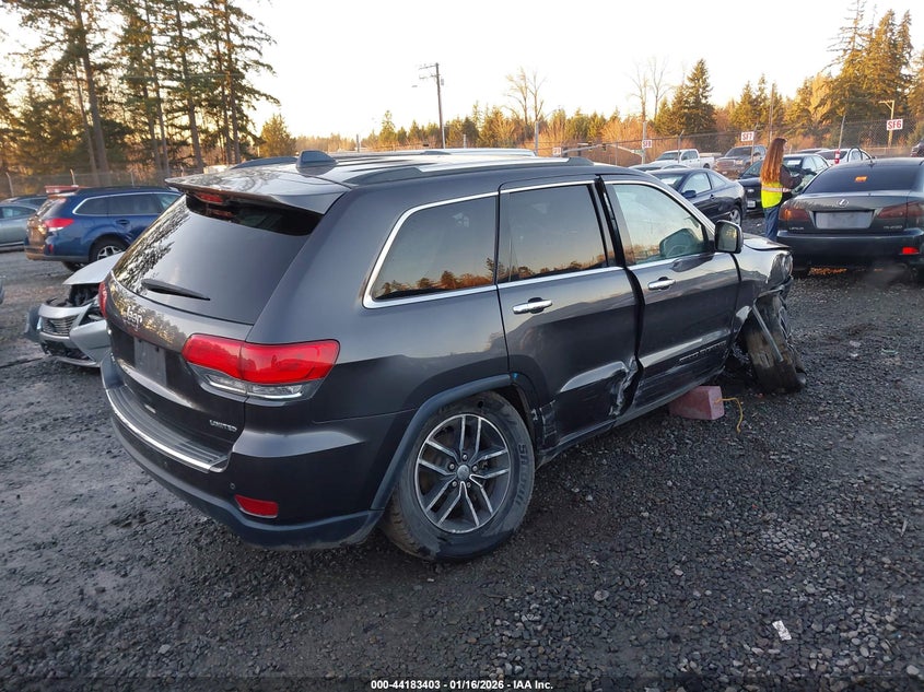 2017 Jeep Grand Cherokee Limited 4X4