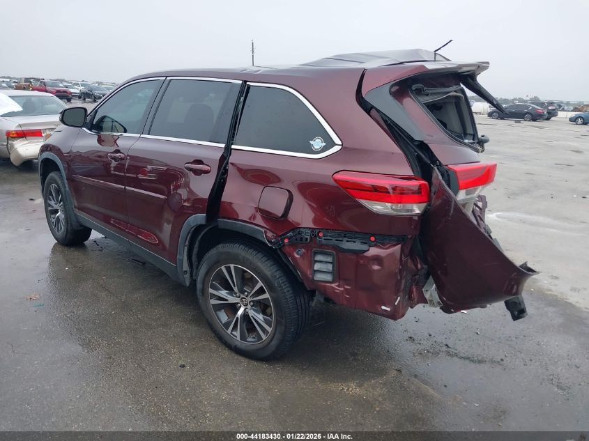 2019 Toyota Highlander Le