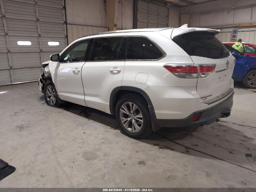 2015 Toyota Highlander Xle V6