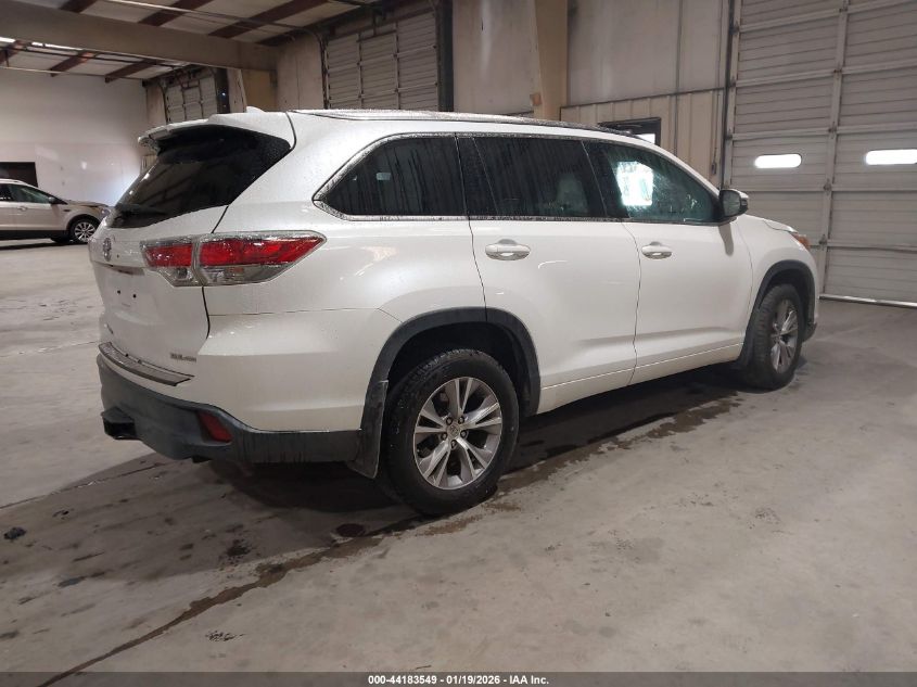 2015 Toyota Highlander Xle V6