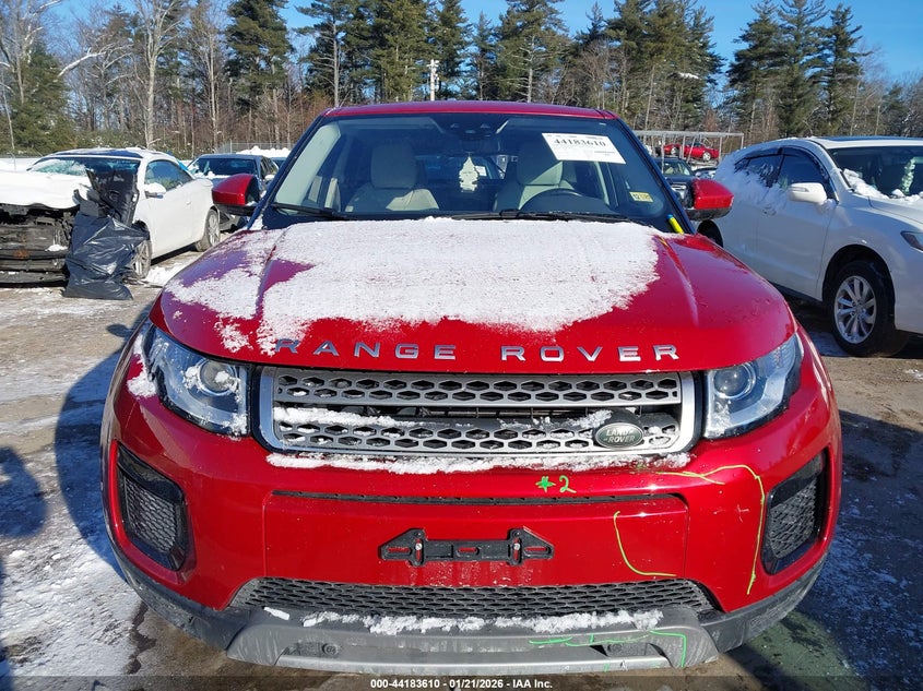 2019 Land Rover Range Rover Evoque Se/Se Premium VIN: SALVP2RX2KH336095 Lot: 44183610