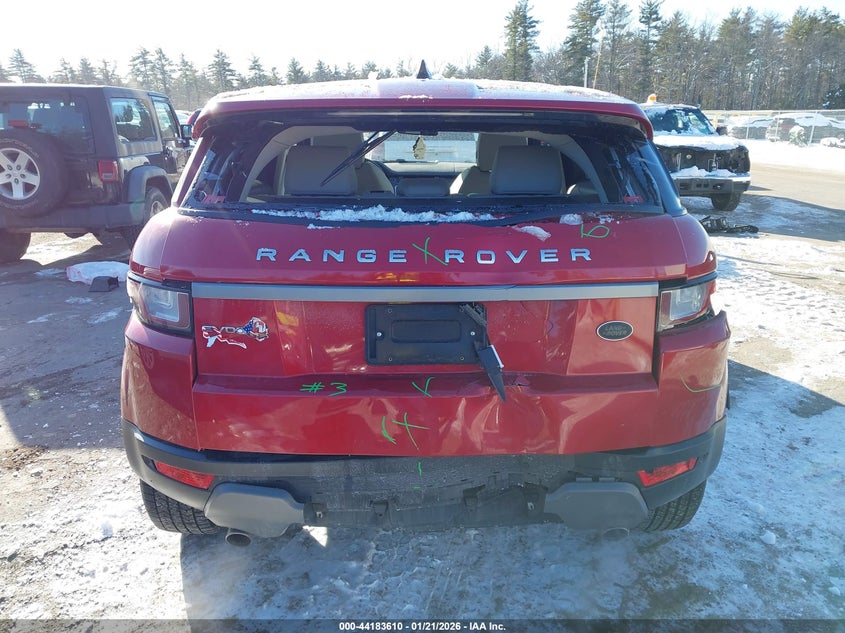 2019 Land Rover Range Rover Evoque Se/Se Premium VIN: SALVP2RX2KH336095 Lot: 44183610