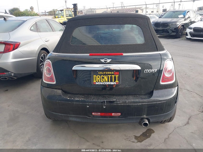 2015 Mini Convertible Cooper VIN: WMWZN3C59FT266834 Lot: 44183613