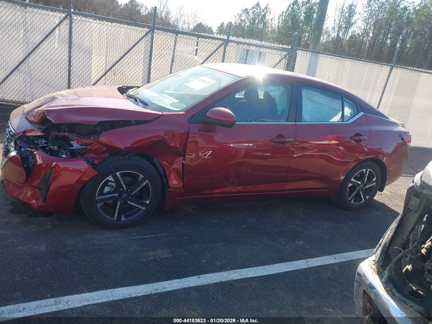 VIN 3N1AB8CVXSY257487 2025 NISSAN SENTRA SV