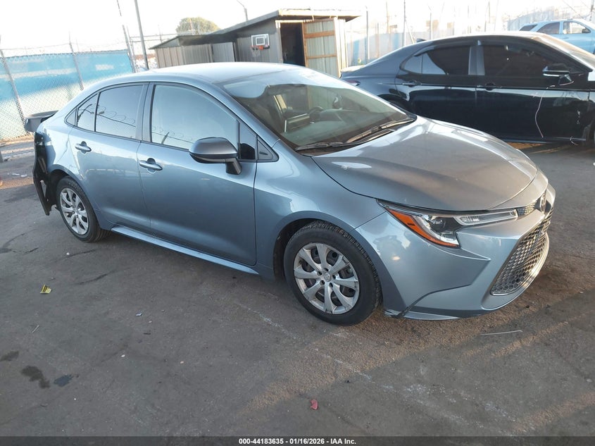 JTDEPMAE6MJ163657 2021 Toyota Corolla Le auction photo 1