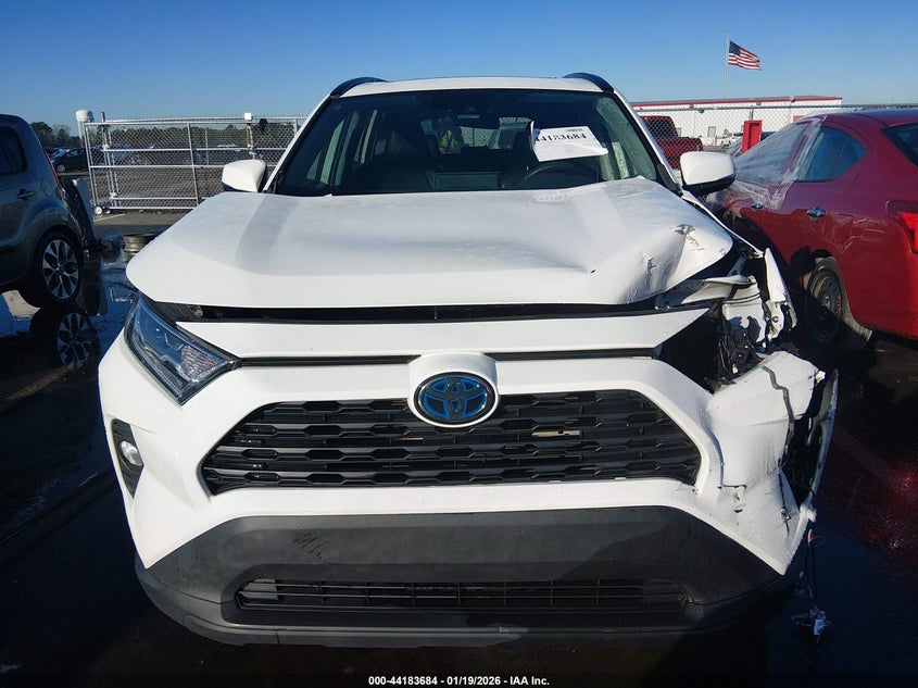 VIN 2T3RWRFV4LW061638 2020 TOYOTA RAV4 HYBRID XLE