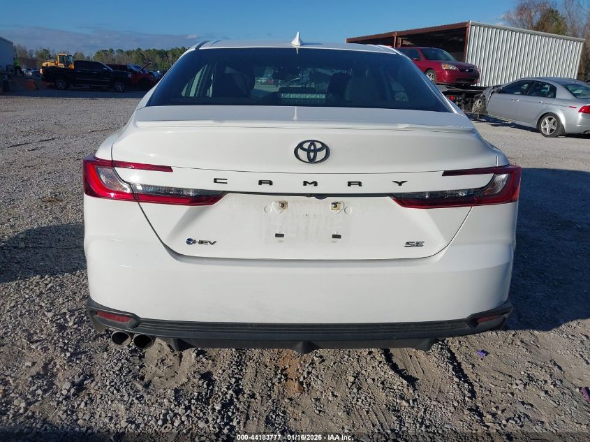 2025 Toyota Camry - 4T1DAACK4SU138634
