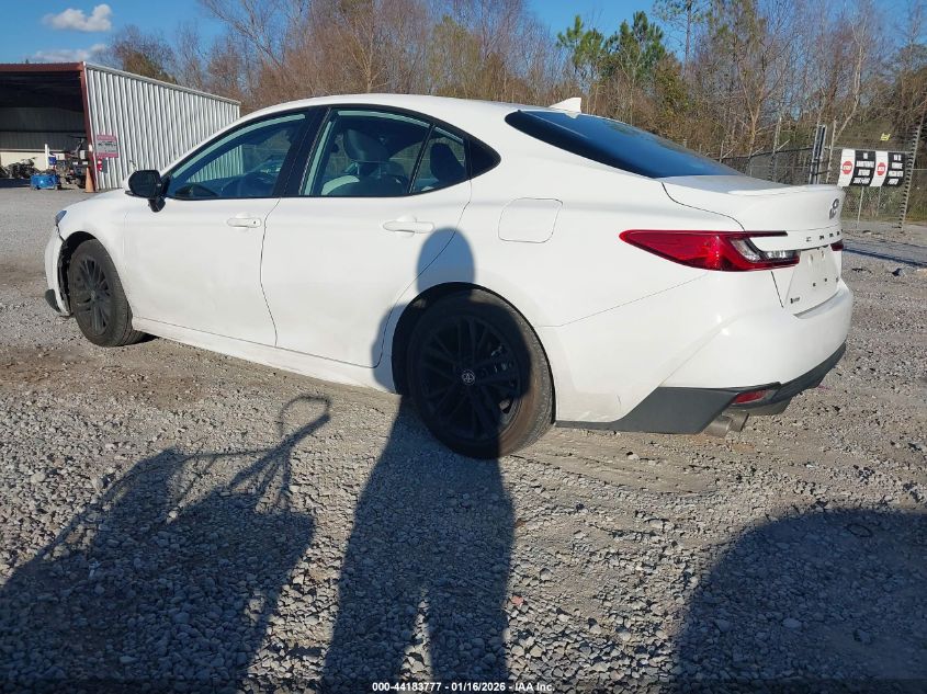 2025 Toyota Camry - 4T1DAACK4SU138634