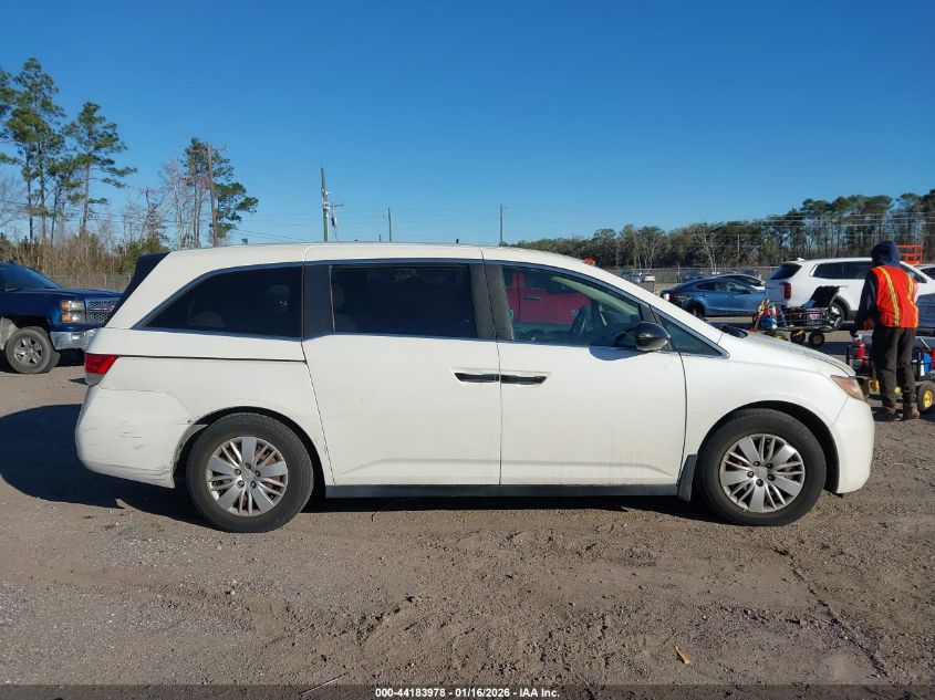 2016 Honda Odyssey Lx VIN: 5FNRL5H2XGB063457 Lot: 44183978