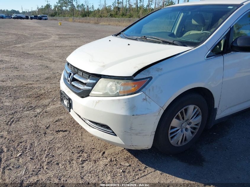 2016 Honda Odyssey Lx VIN: 5FNRL5H2XGB063457 Lot: 44183978