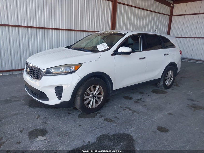Vin: 5xypg4a57kg487108, lot: 44680131, kia sorento 3.3l lx 20192