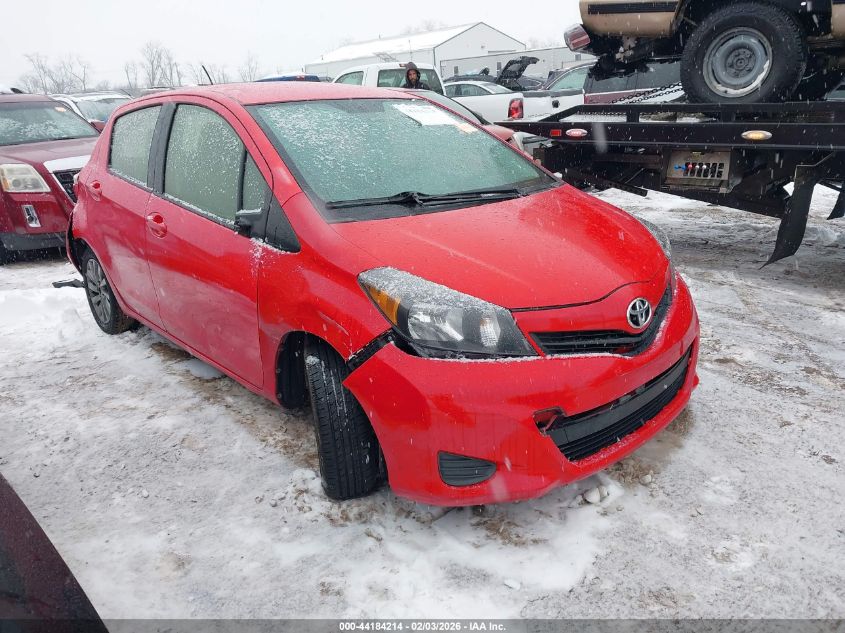 2013 Toyota Yaris Le