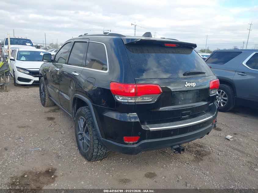 2017 Jeep Grand Cherokee Limited 4X2