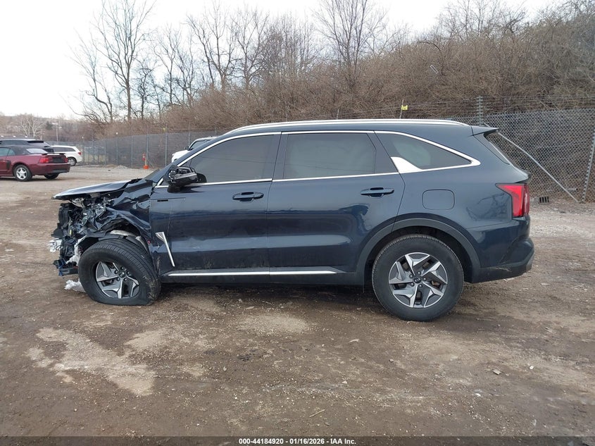 VIN KNDRH4LG9M5045222 2021 KIA SORENTO HYBRID EX
