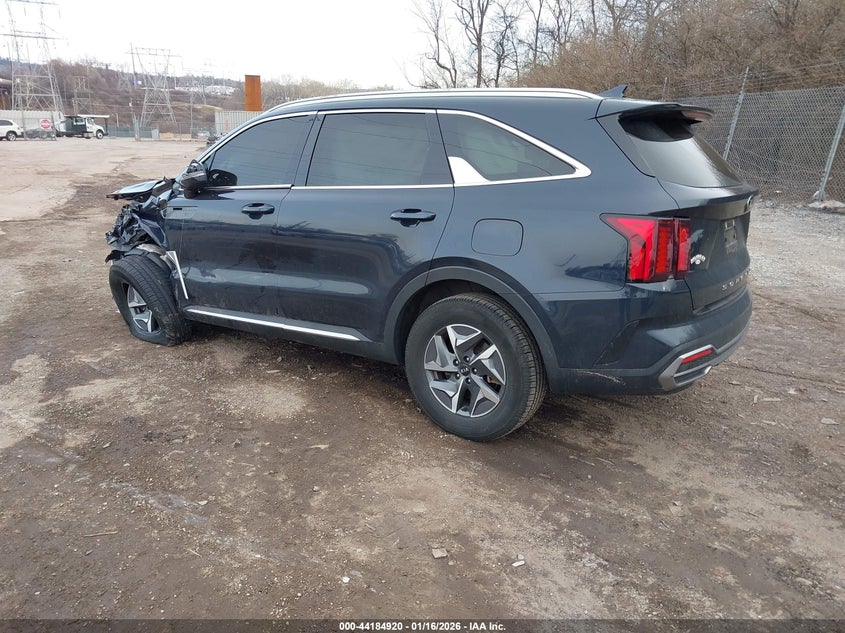 VIN KNDRH4LG9M5045222 2021 KIA SORENTO HYBRID EX