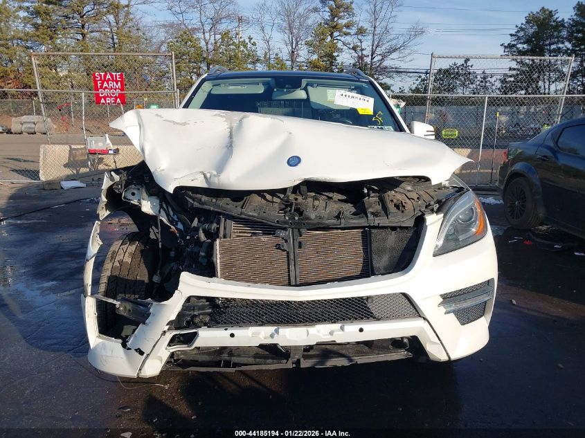 2014 Mercedes-Benz Ml 550 4Matic VIN: 4JGDA7DB1EA275344 Lot: 44185194